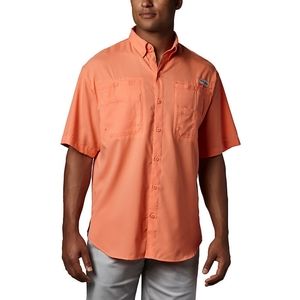 Columbia PFG Tamiami II Bright Peach Button Shirt